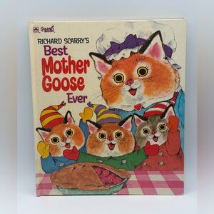 Children's Golden Book Richard Scarry's Best Mother Goose Ever (Hardcover, 1970)
